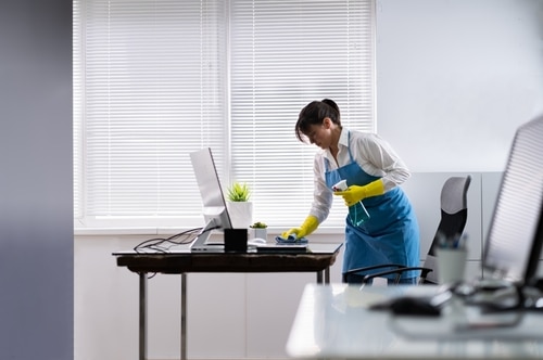 Why is it important to have a clean office