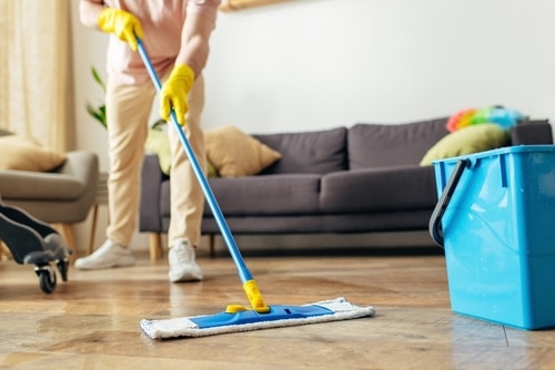 When should you book through home cleaning